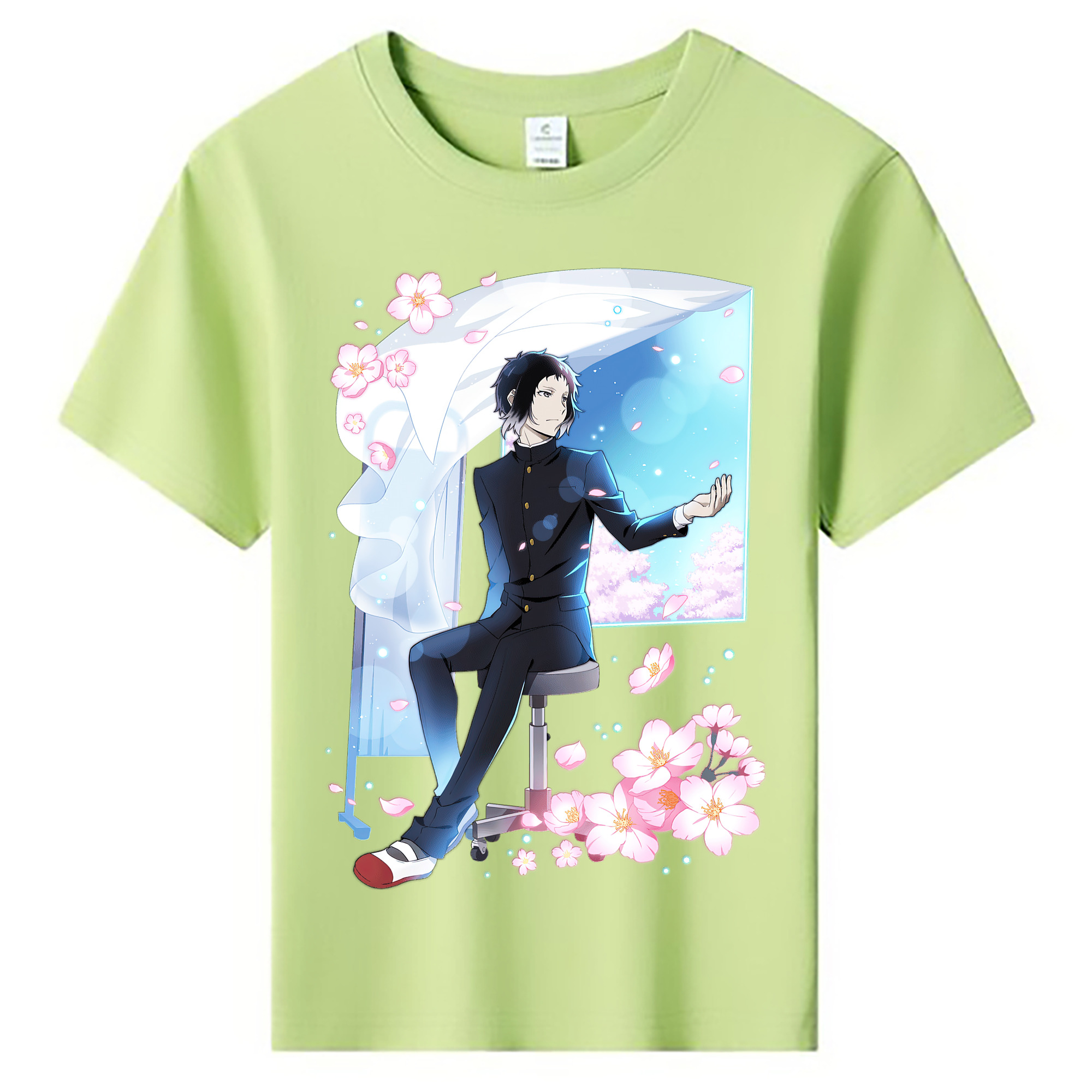 （画像用） 文豪ストレイドッグス Bungo Stray Dogs 綿100％キッズTシャツ（フロントプリント）